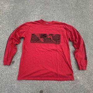 Crazy Shirts Hawaii Candy Apple Red Dyed Shirt Mens Large (23x29) Regular Y2K